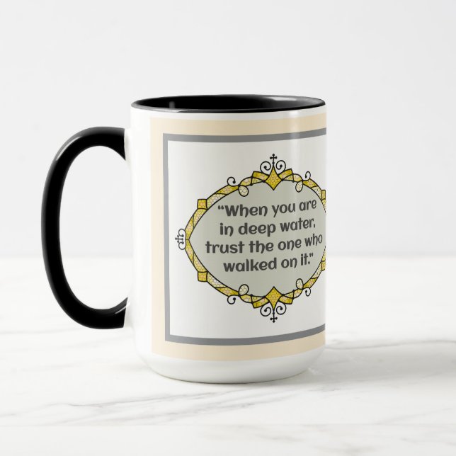 Caneca Paz em Águas Profundas (Esquerda)