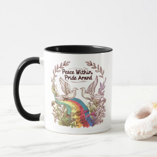 Caneca Paz Interior, Orgulho ao Redor – Natureza de Acamp