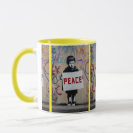 Caneca Paz para todos.