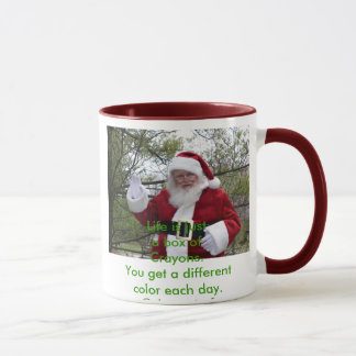 Caneca PC010007, vida é a caixa ofCrayons.You do justa