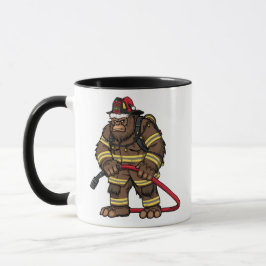 Caneca Pé Grande Sasquatch Bombeiro Natal 2026