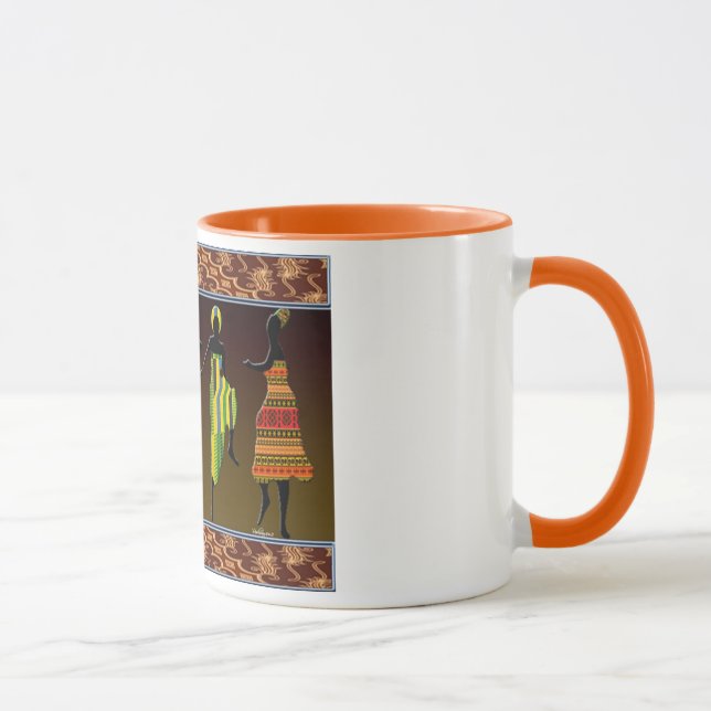 Caneca Pé Tribal Africano (Direita)