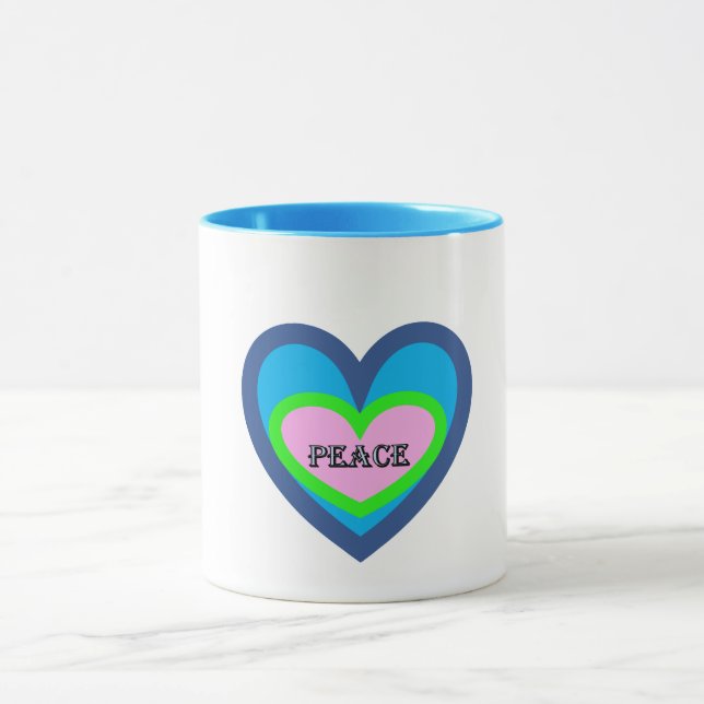Caneca PEACEFUL HEART Mug (Centro)