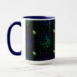 Caneca Peacock Elegance