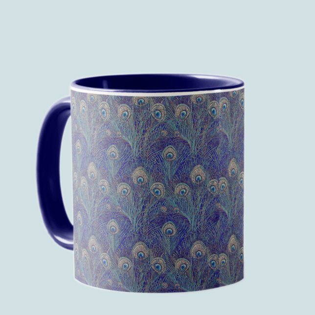 Caneca Peacock Feather Mug (Criador carregado)