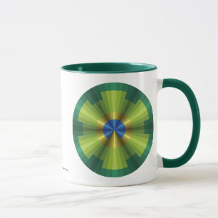Caneca Peacock Illusion Mug