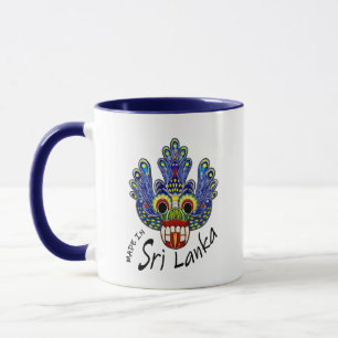 Caneca Peacock Mask Sri Lanka