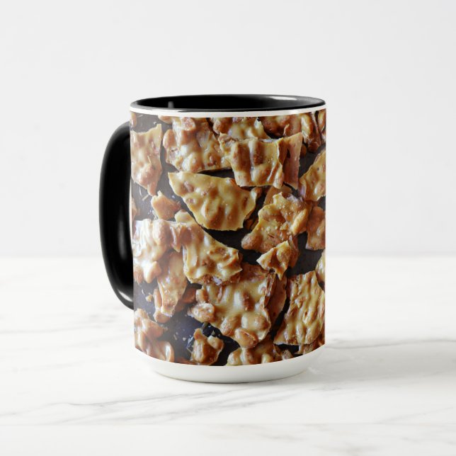 Caneca Peanut Brittle Candy Mug Cup (Frente Esquerda)