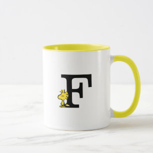 Caneca PEANUTS Woodstock Monograma F