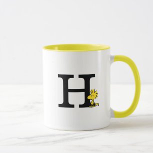 Caneca PEANUTS Woodstock Monograma H