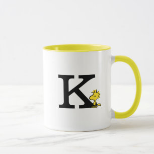 Caneca PEANUTS Woodstock Monograma K