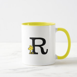 Caneca PEANUTS Woodstock Monograma R