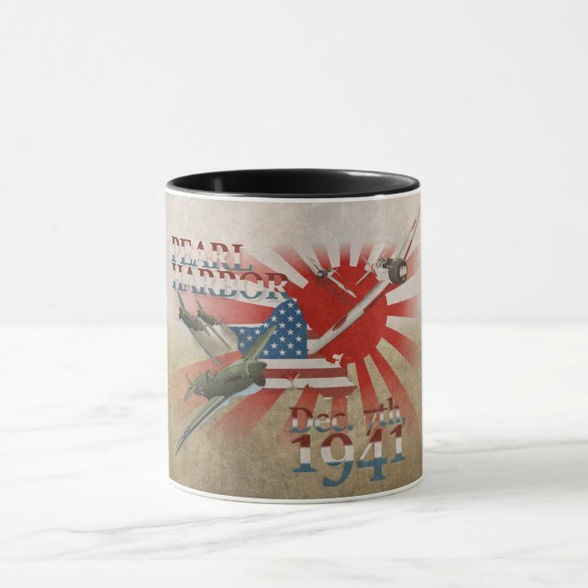 Caneca Pearl Habor 7 de dezembro de 1941 (Centro)