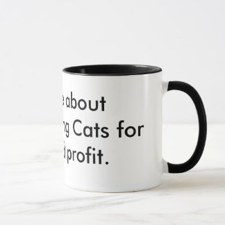 Caneca Peça-me sobre gatos microwaving o divertimento e