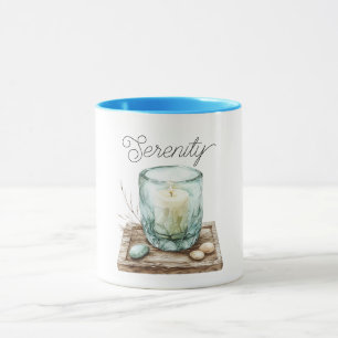 Caneca Pedras de Vela da Praia Serenidade