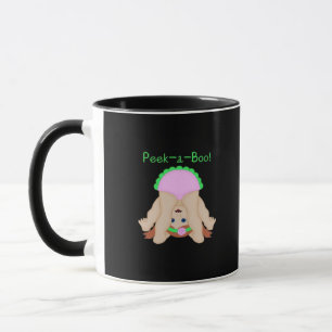 Caneca Peekabo Para O Halloween