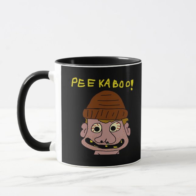 Caneca Peekabo Weird Man (Esquerda)