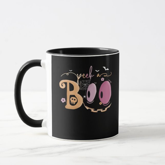 Caneca Peekaboo Halloween Sloth Essencial (Esquerda)
