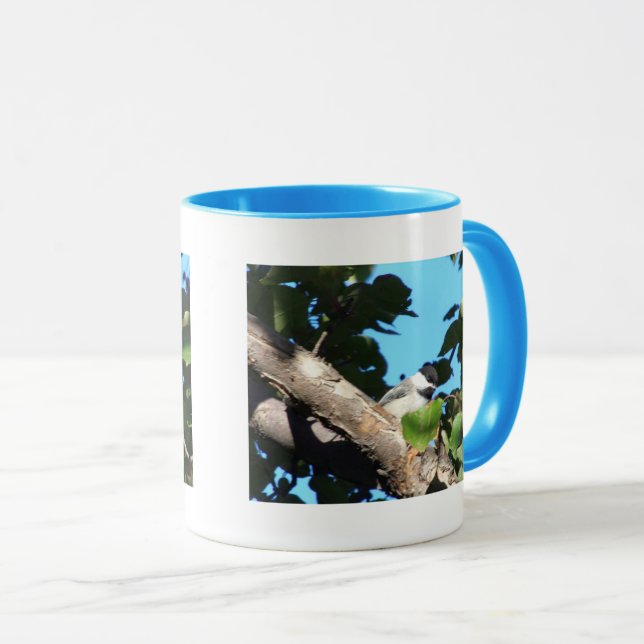 Caneca Peeping Bird Mug (Frente Esquerda)