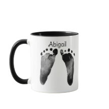 Pegadas de Bebê Gêmeas