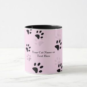 Caneca Pegadas de Cat