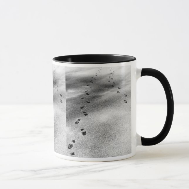 Caneca Pegadas em neve (Direita)
