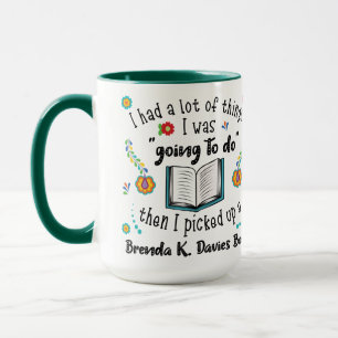 Caneca Peguei Um Livro De Brenda K Davies
