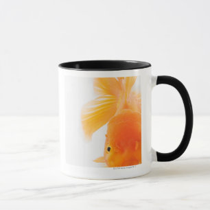 Caneca Peixe dourado alaranjado do lionhead (auratus do