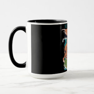 Caneca Peixe Koi com Design Japonês de Raposa