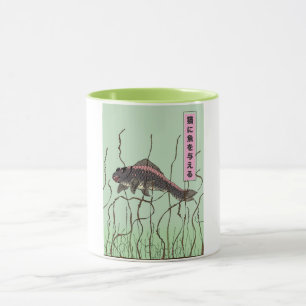 Caneca Peixe Para Um Gato