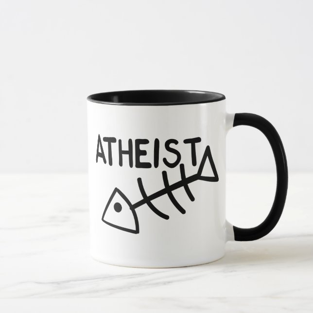 Caneca Peixes ateus (Direita)