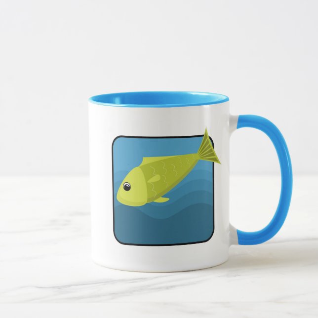 Caneca Peixes dos desenhos animados (Direita)