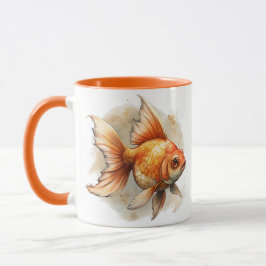 Caneca Peixes dourados