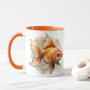 Caneca Peixes dourados