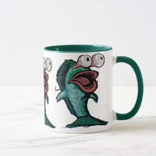Caneca Peixes Scared