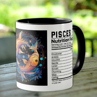 Caneca Peixes Zodiac