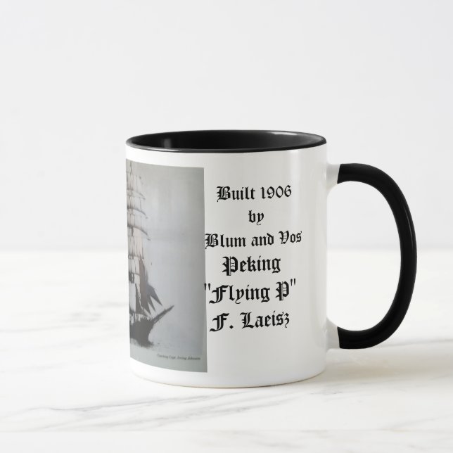 Caneca Peking "P de voo" F. Laeisz (Direita)