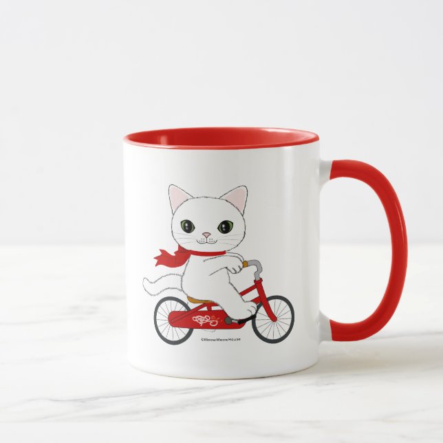 Caneca Peko o gato branco (Direita)