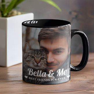 Caneca Pele sempre apaixonada Cachorro ou Cachorro Gato