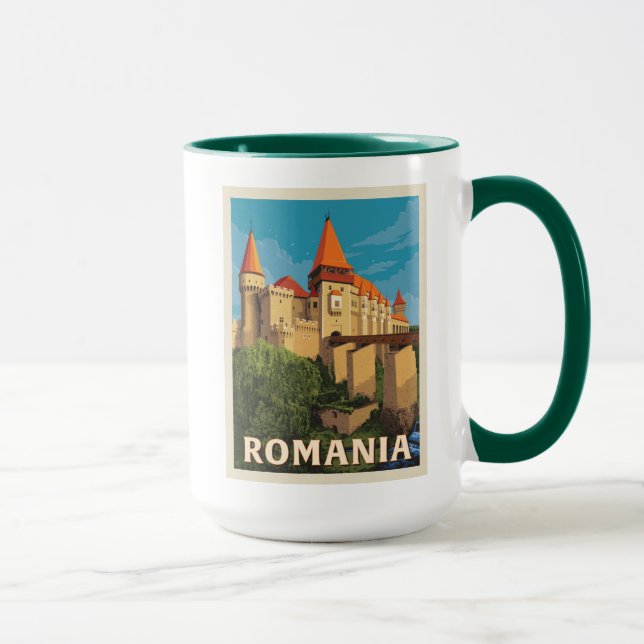 Caneca Peles Castle Romênia (Direita)