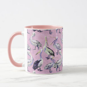 Caneca Pelican Pattern
