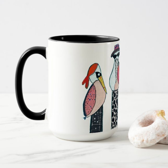 Caneca Pelican Perch Mug (Com Donut)