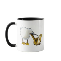 Pelican tenta comer Capybara Funny capybara