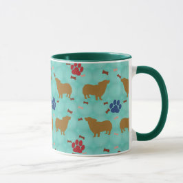 Caneca Pembroke Welsh Corgi Shadow