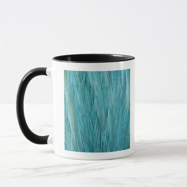 Caneca Penas azuis (Esquerda)