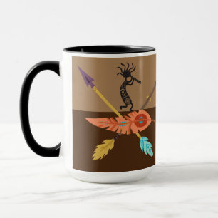 Caneca Penas e Sudoeste de Kokopelli