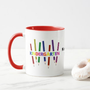 Caneca Pencils Kindergarten - Adjunto Personalizável