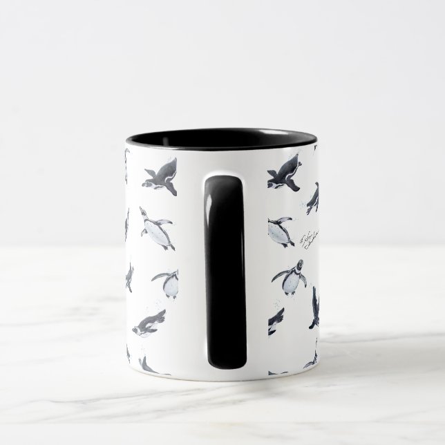 Caneca Penguin Flight Squad | Ocean Art Design (Alça)