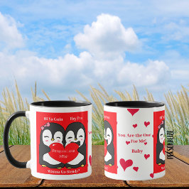 Caneca Penguin Love Affair Mug - Personalizado