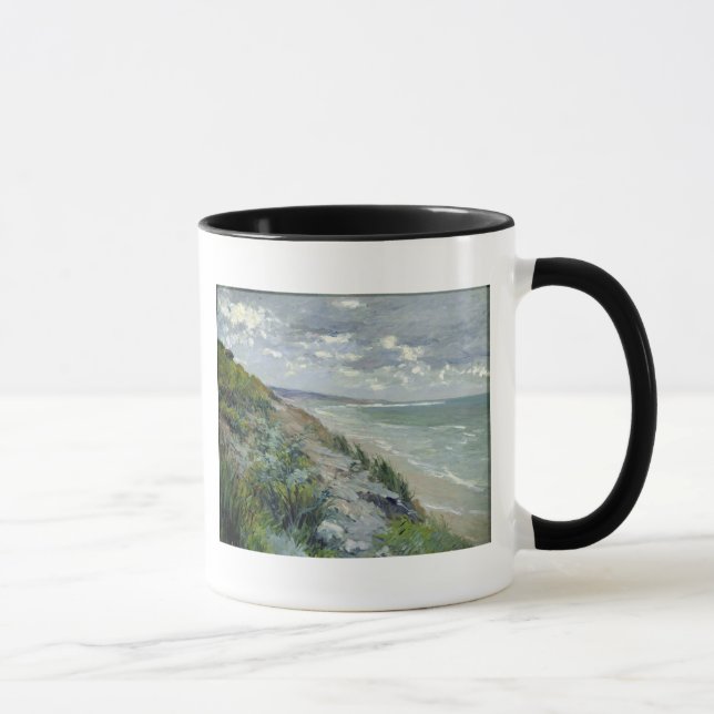 Caneca Penhascos pelo mar em Trouville (Direita)